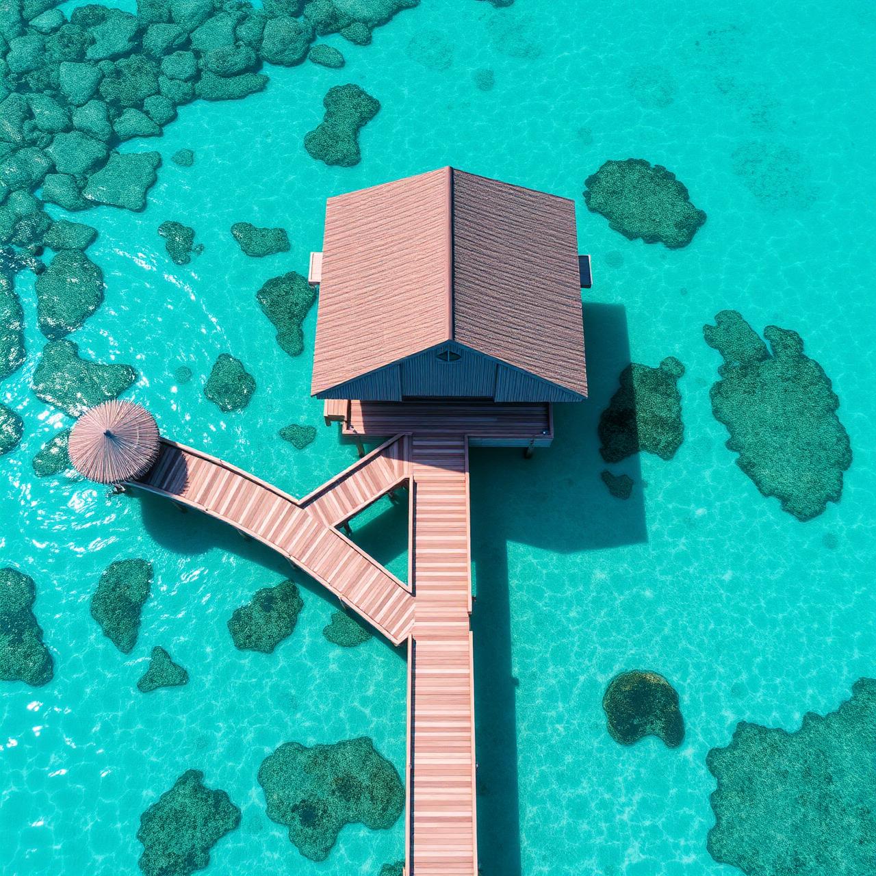 Overwater bungalow