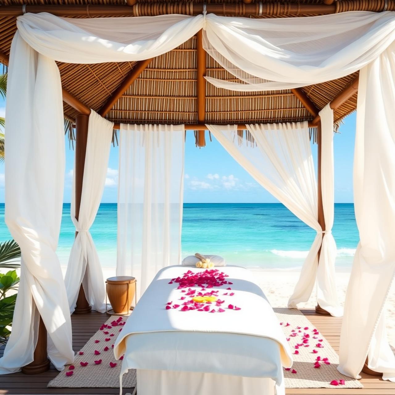 Beachside spa